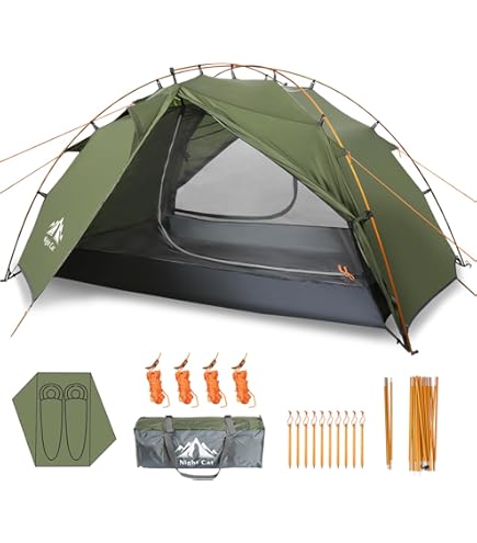 DOD T5-47-BK One-Pole Tent, M, For 5 People, Storage Compact